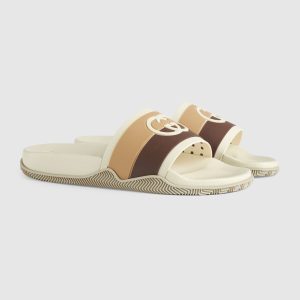 Interlocking G slide sandal - Gucci Replica