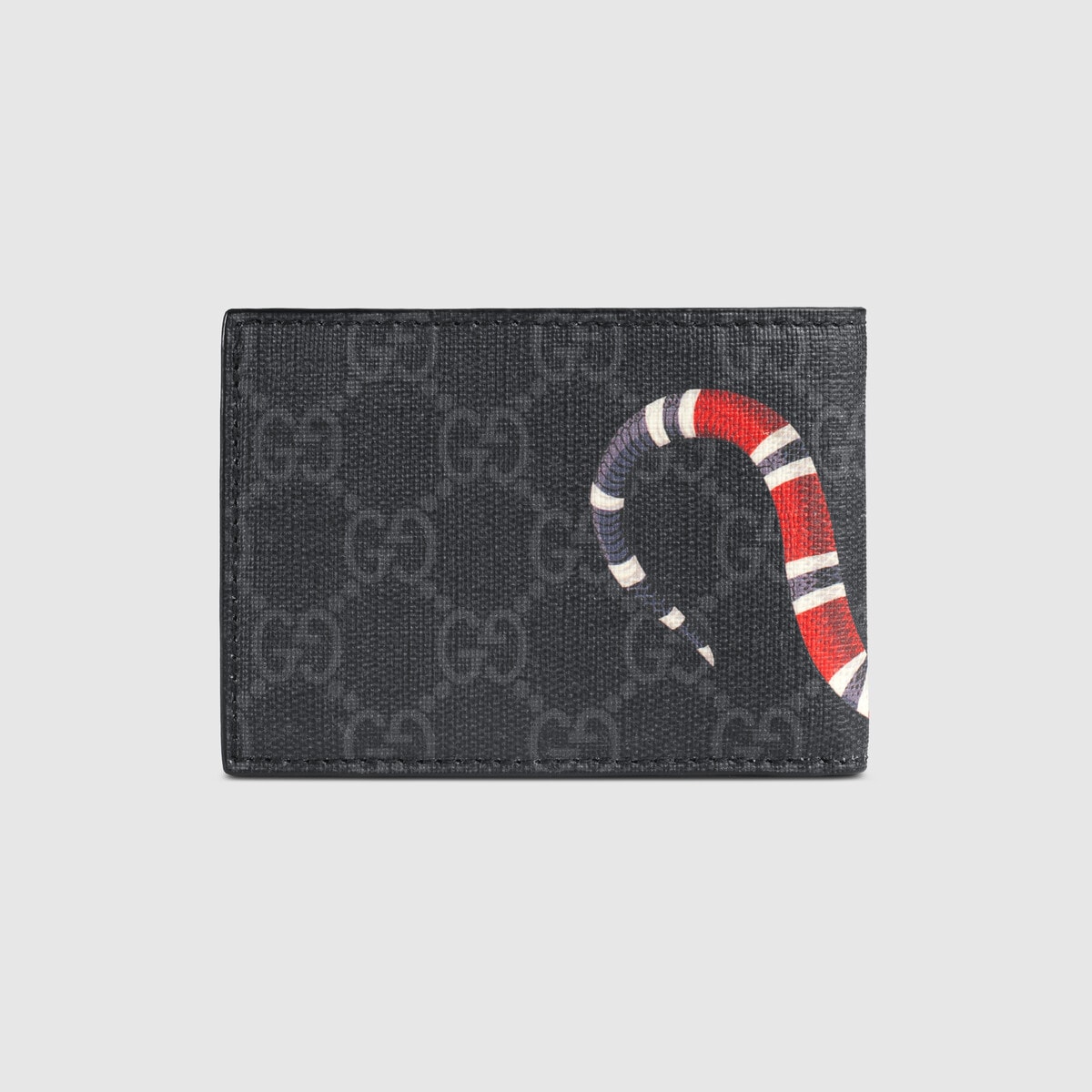 Kingsnake print GG Supreme wallet 