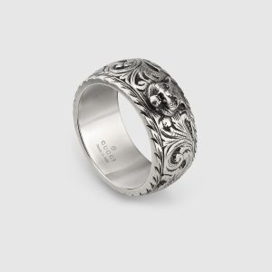 Silver Rings for Men Archives - Gucci 