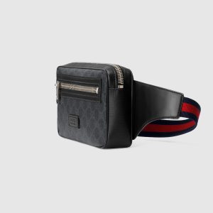 Student benefit Colleague GG Black belt bag - Gucci Replica