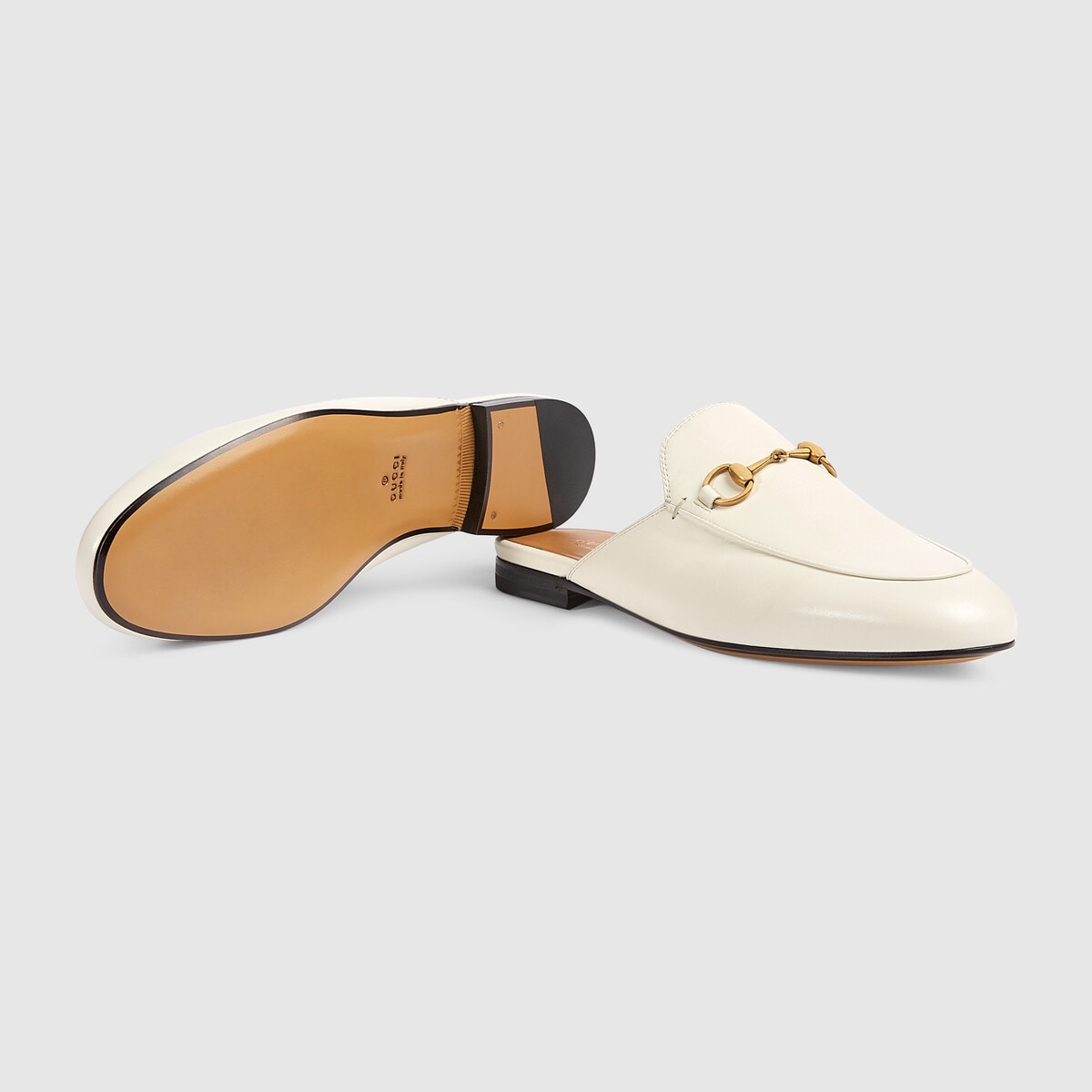 mist Compliment Blozend Princetown leather slipper - Gucci Replica