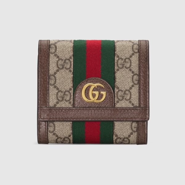 Ophidia GG card case wallet - Gucci Replica
